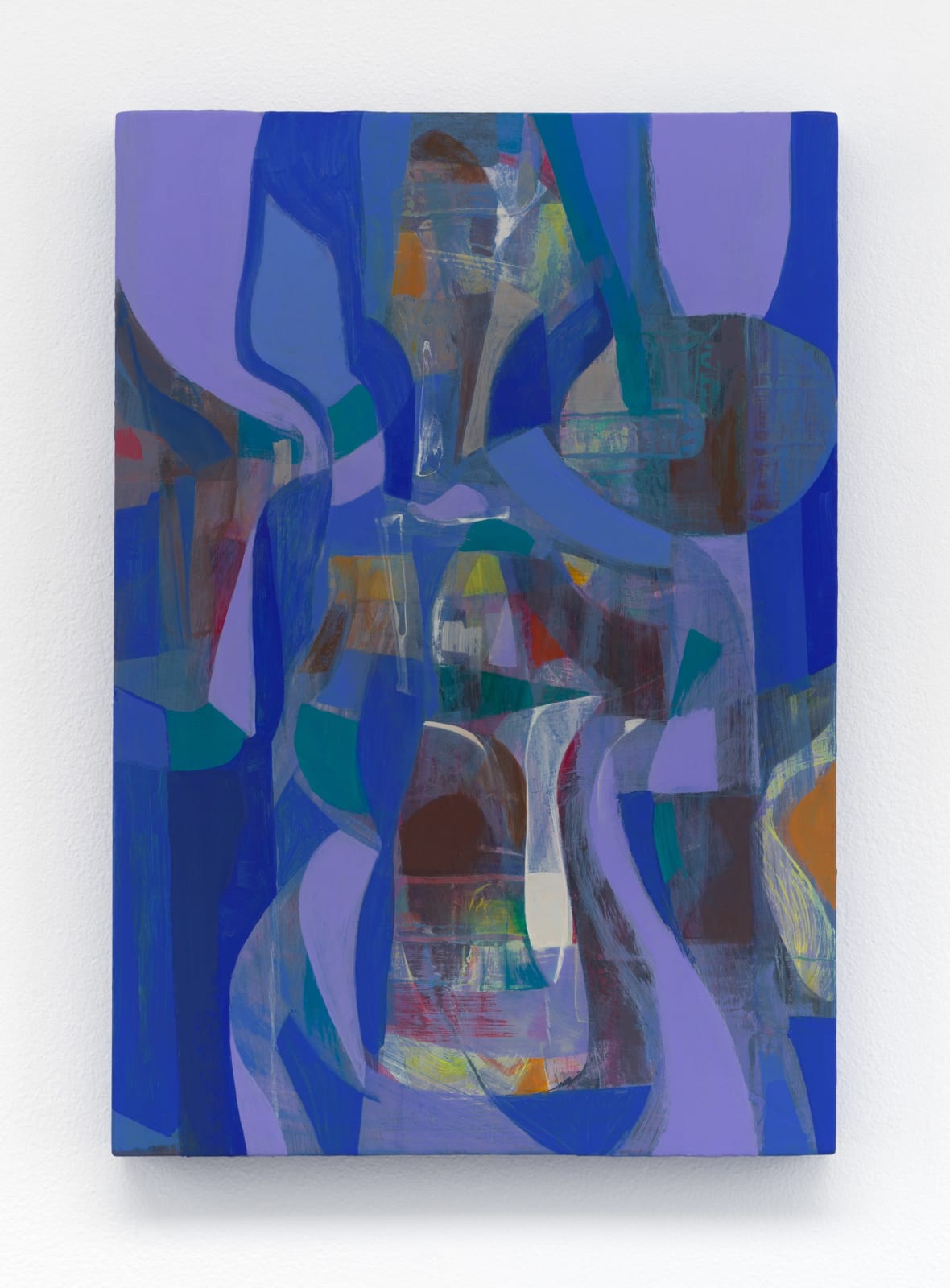 Pat Boas, Saturday Painting #20 (plus blue), 2023