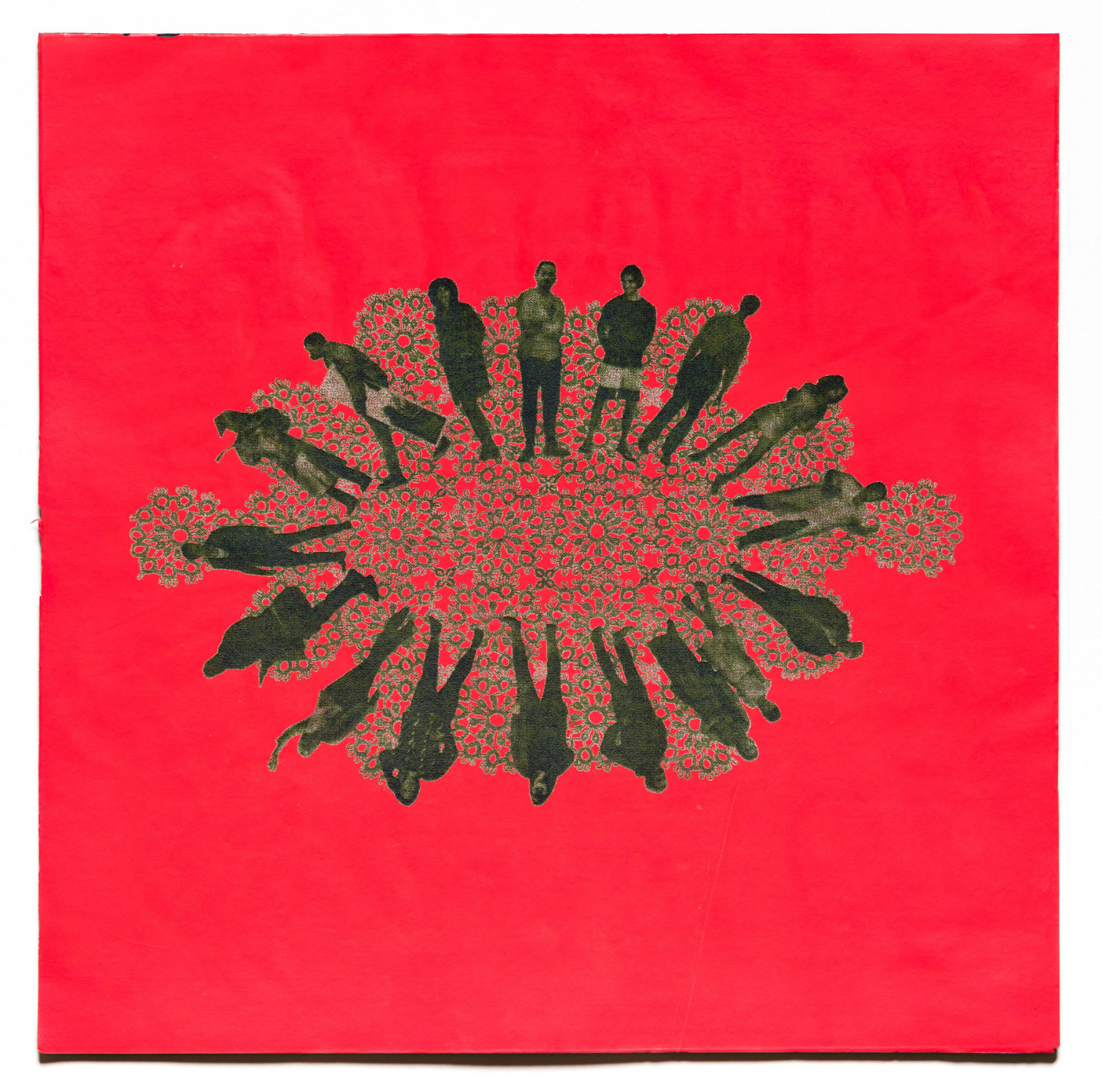 Mark R. Smith, Stress Formations: Antimacassar Horizontal Oval, 2023