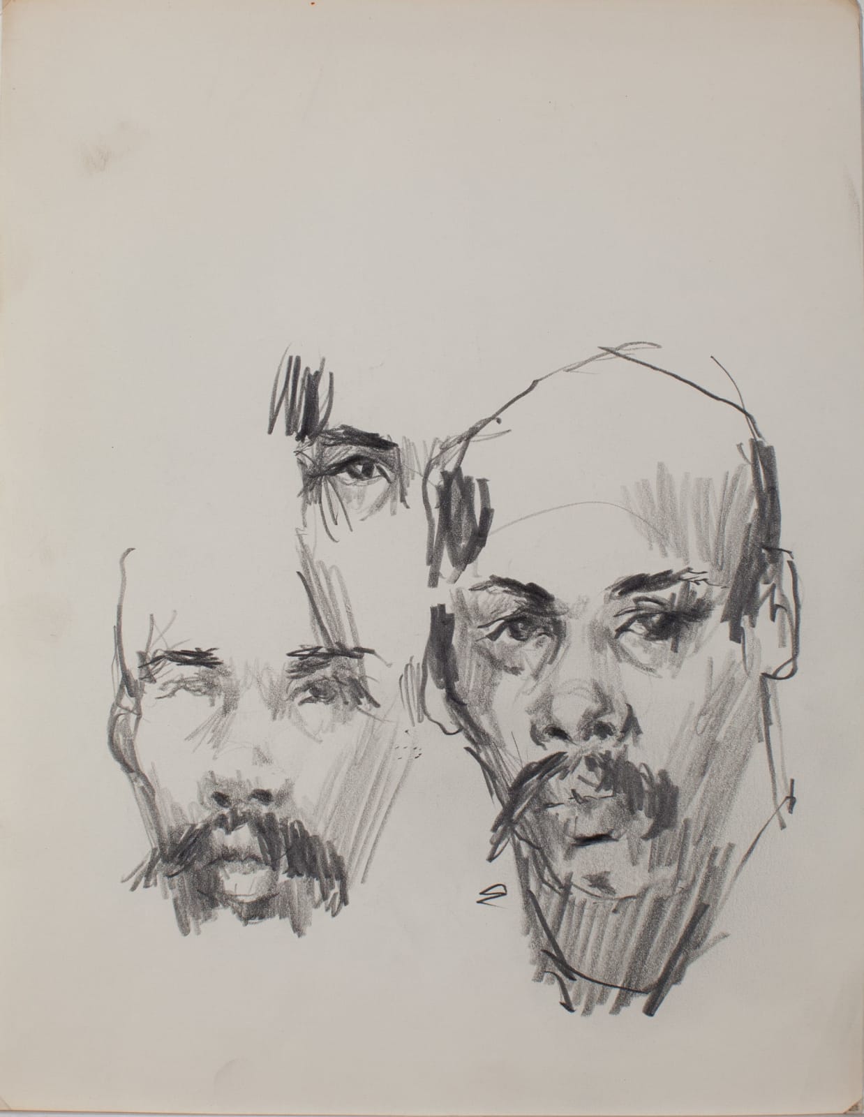 Ed Bereal, Untitled (Self Portrait) EB-060, 1958-1965