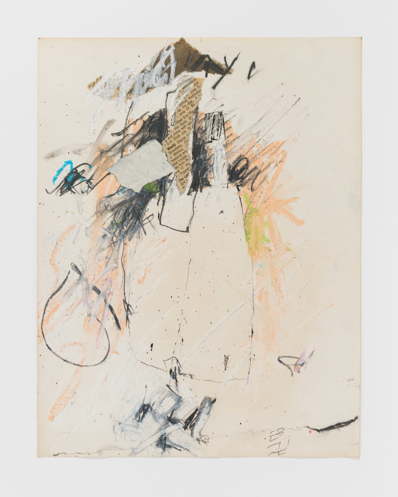 Ed Bereal, Untitled (early drawing 3), 1958-1965