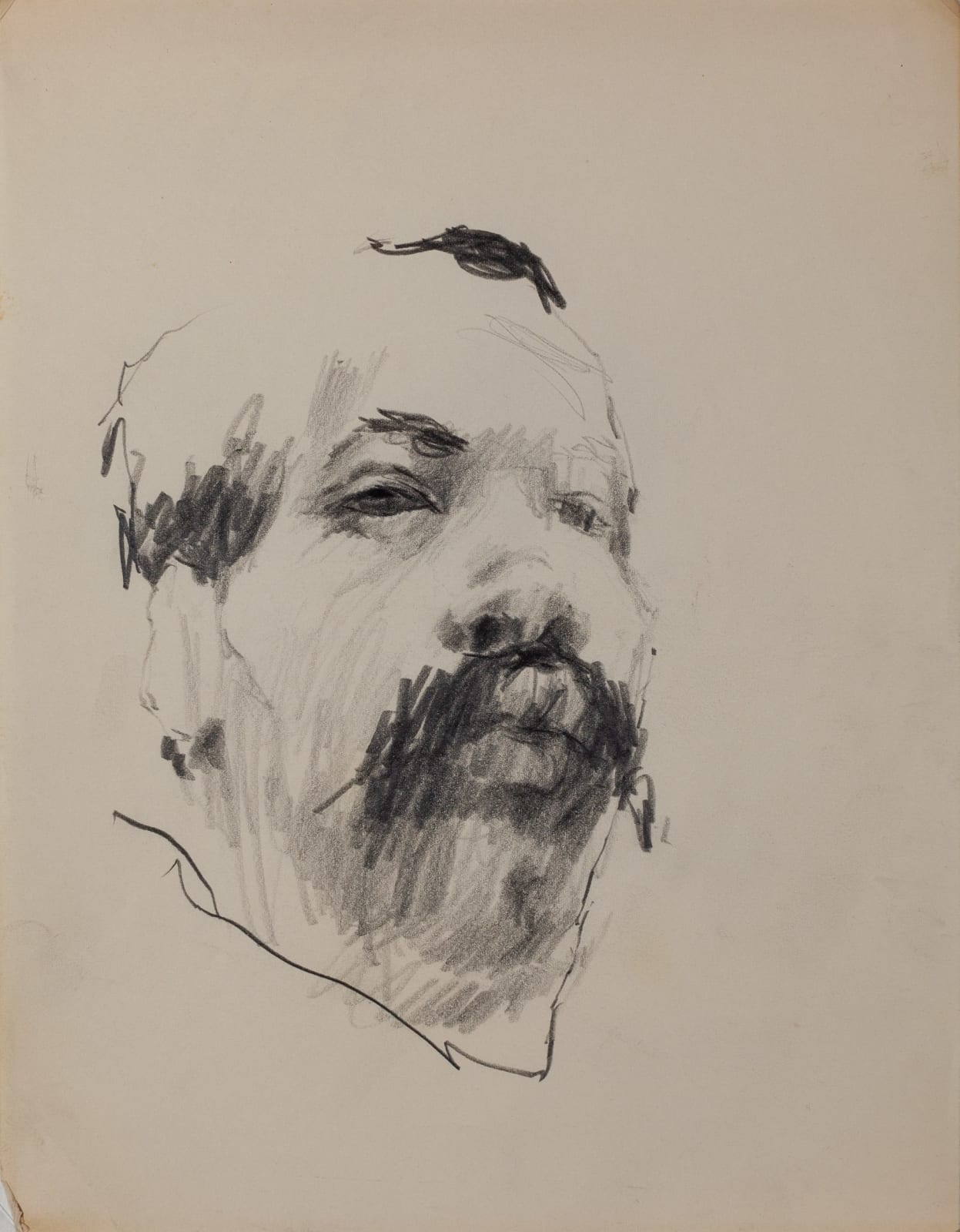 Ed Bereal, Untitled (Self Portrait) EB-020, 1958-1965