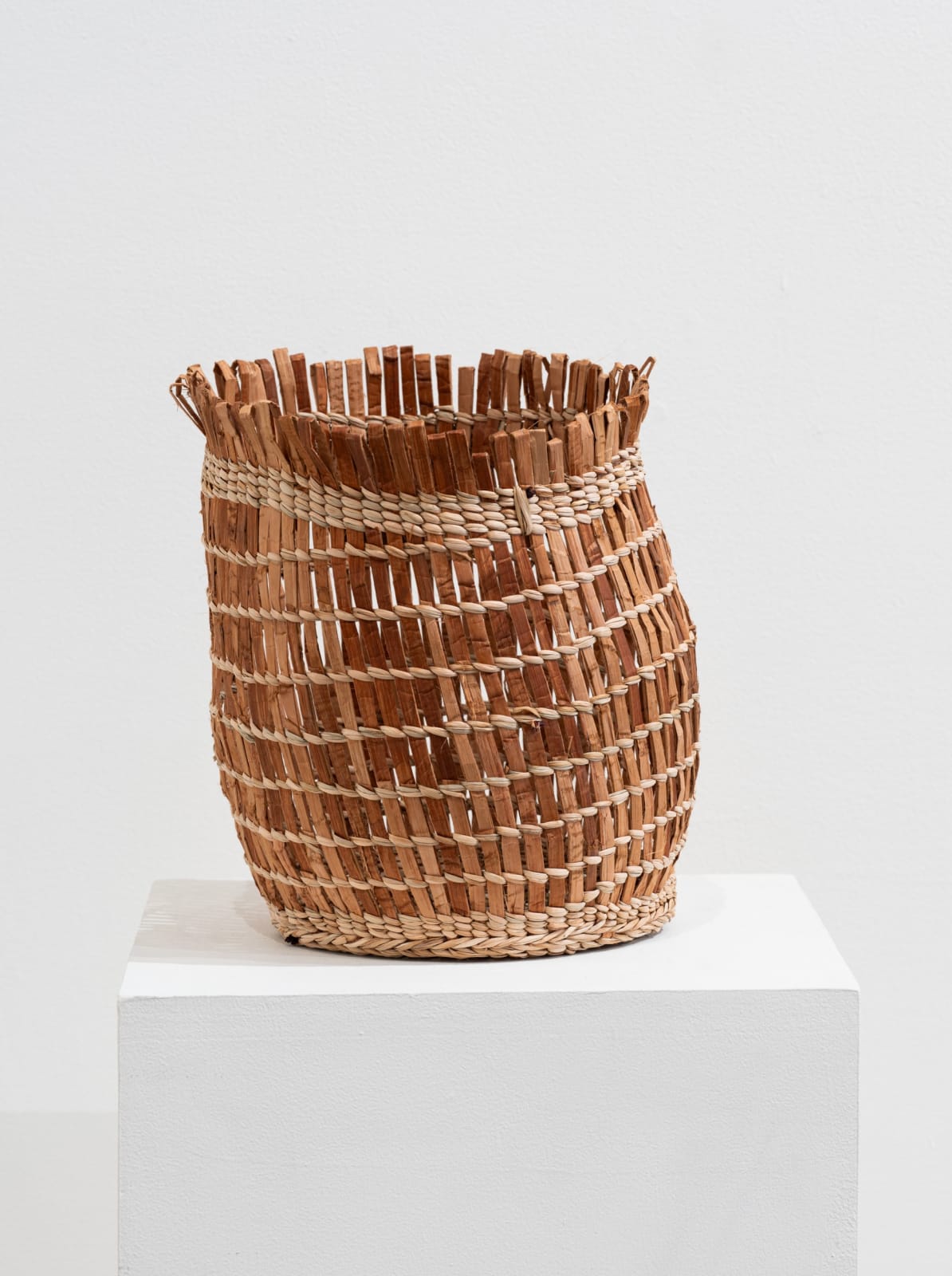Sara Siestreem (Hanis Coos), love will keep us together kindling basket, 2020-2024