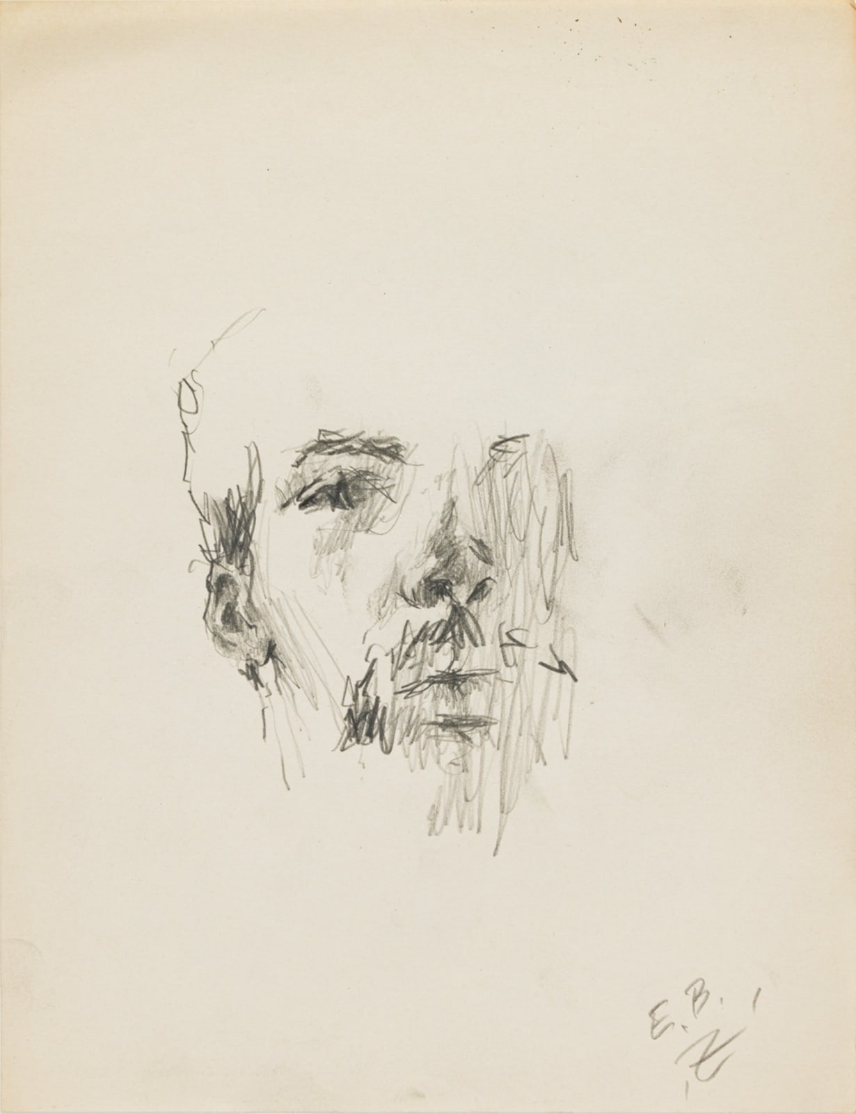 Ed Bereal, Untitled (Self Portrait) EB-G6, 1958-1965