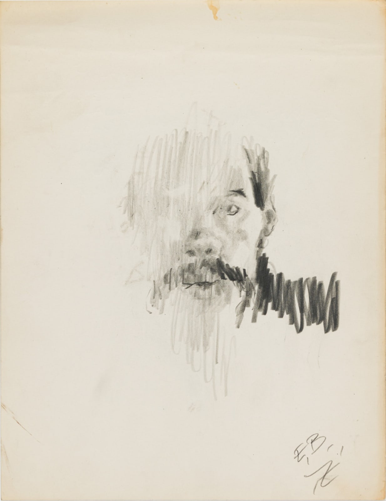 Ed Bereal, Untitled (Self Portrait) EB-G8, 1958-1965