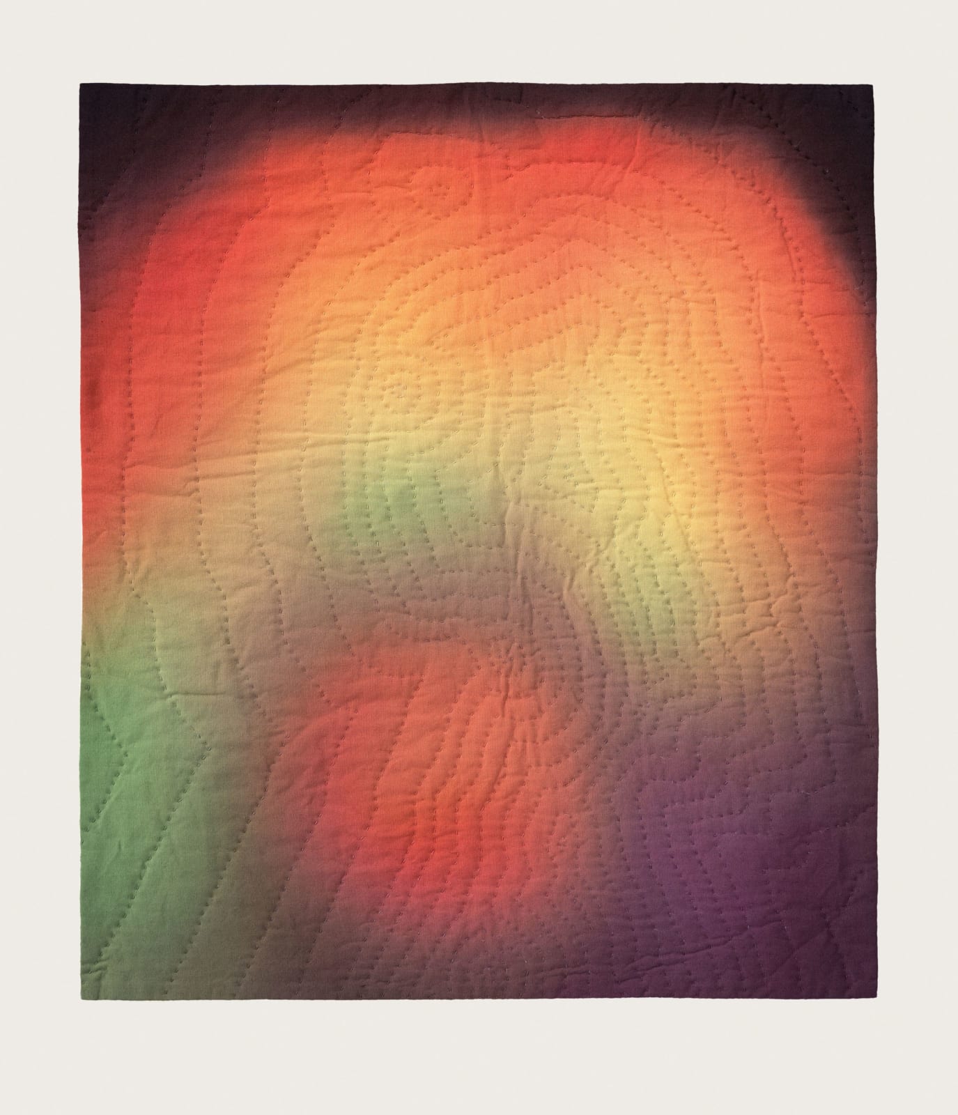 Anna Von Mertens, Girl with a Pearl Earring's aura, after Johannes Vermeer, 2009