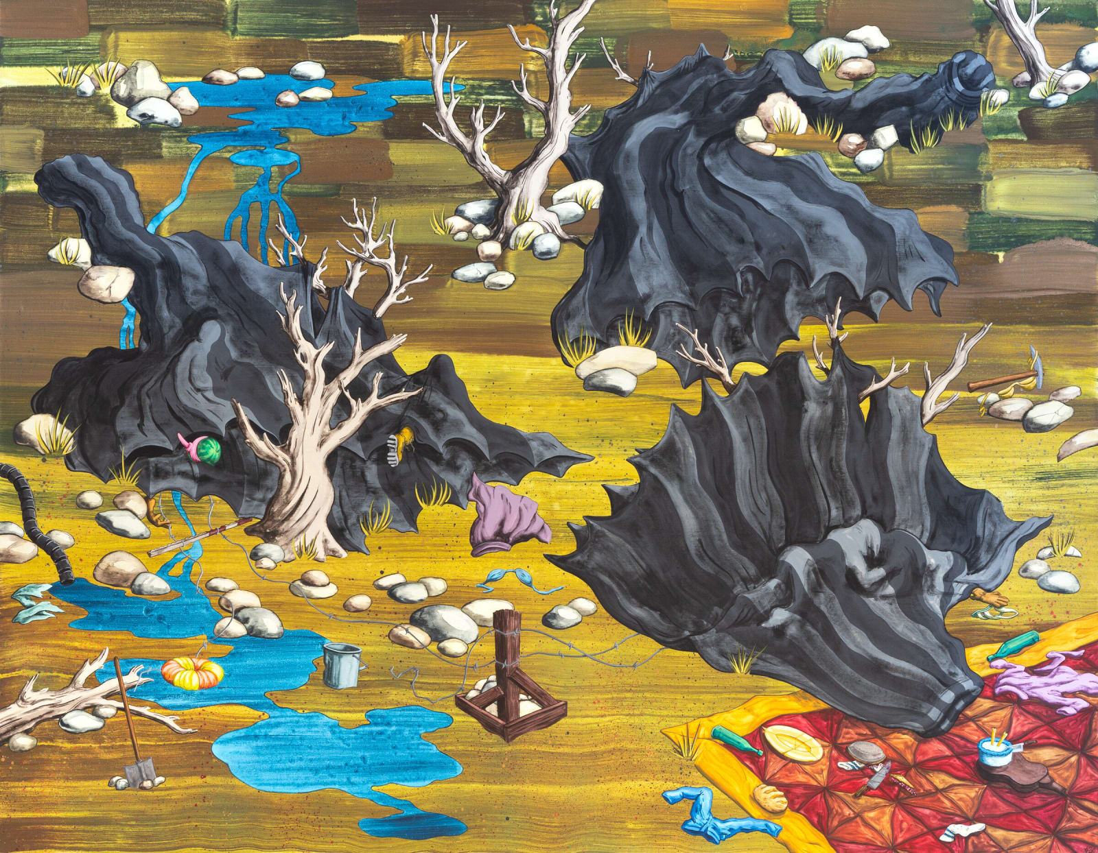 Ryan Pierce, Black Parachutes, 2020