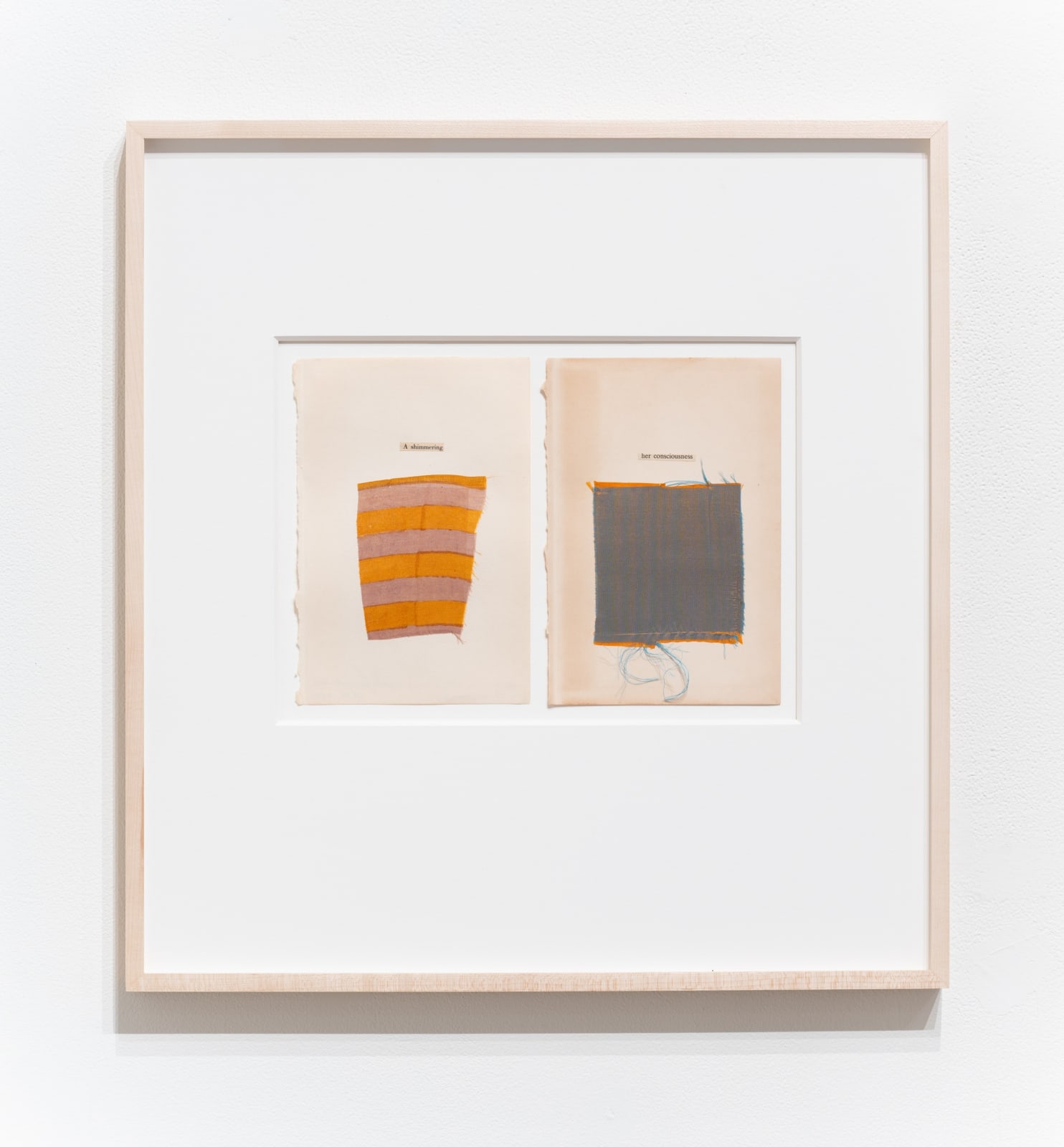 Ann Hamilton, a shimmering · her consciousness, 2022