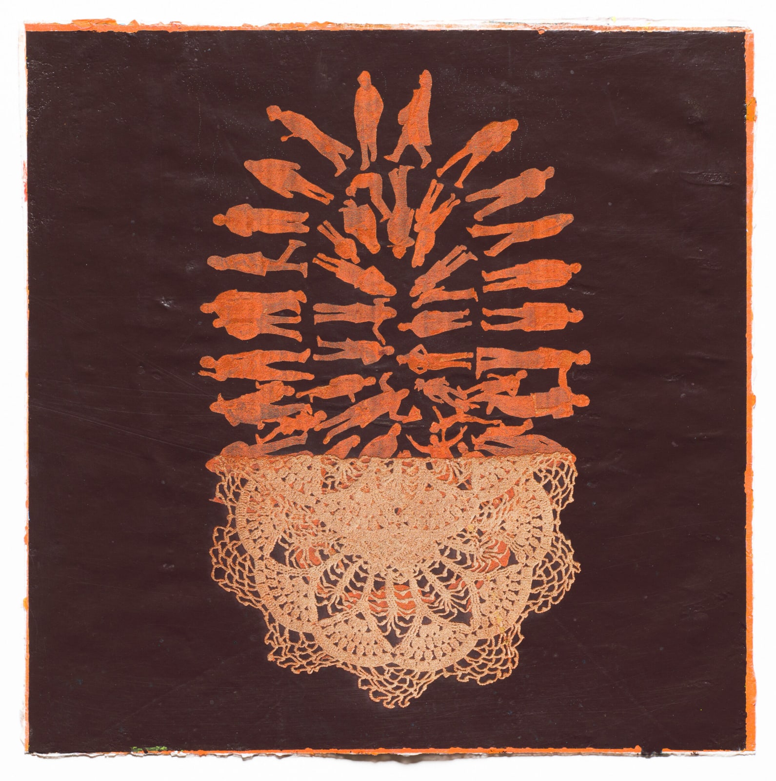 Mark R. Smith, Stress Formations: Turndown Star, Vertical Column, 2023