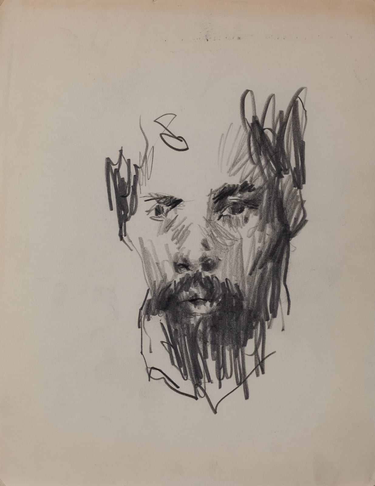 Ed Bereal, Untitled (Self Portrait) EB-034, 1958-1965