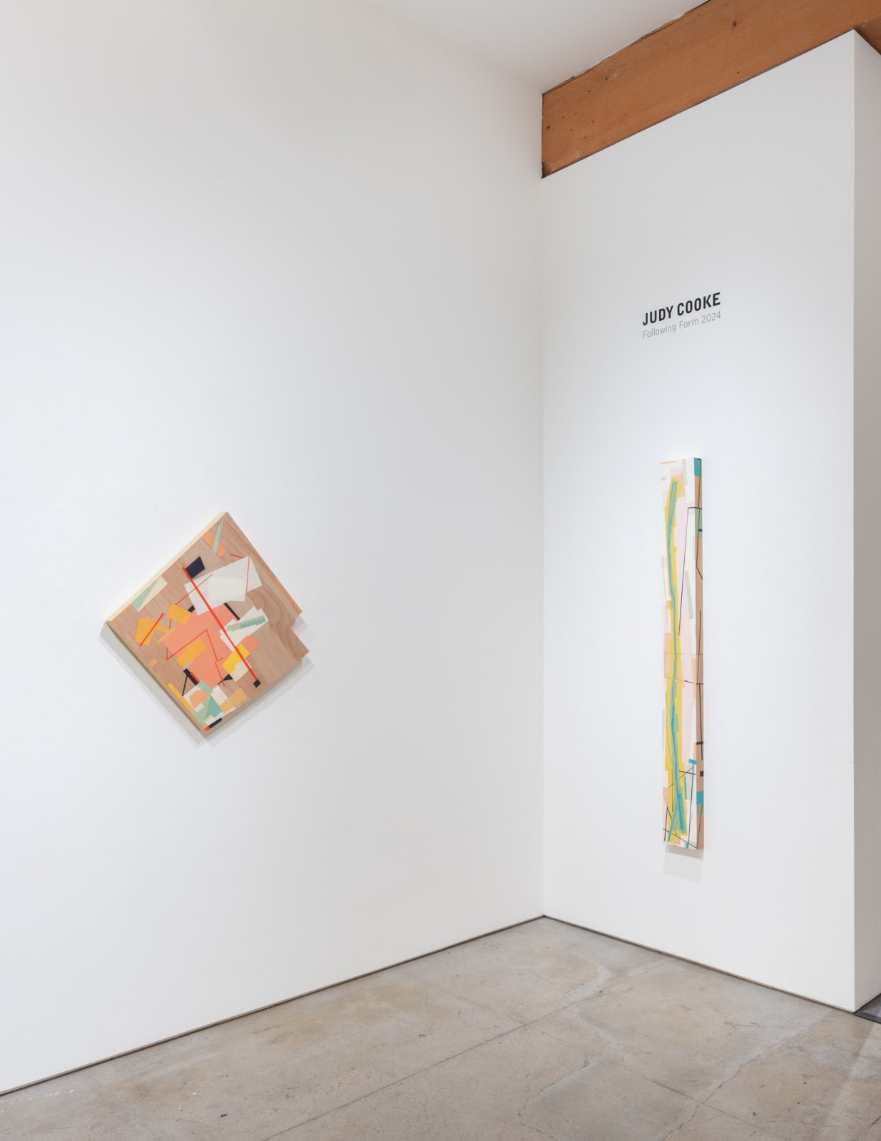 Judy Cooke, Red Line, 2024