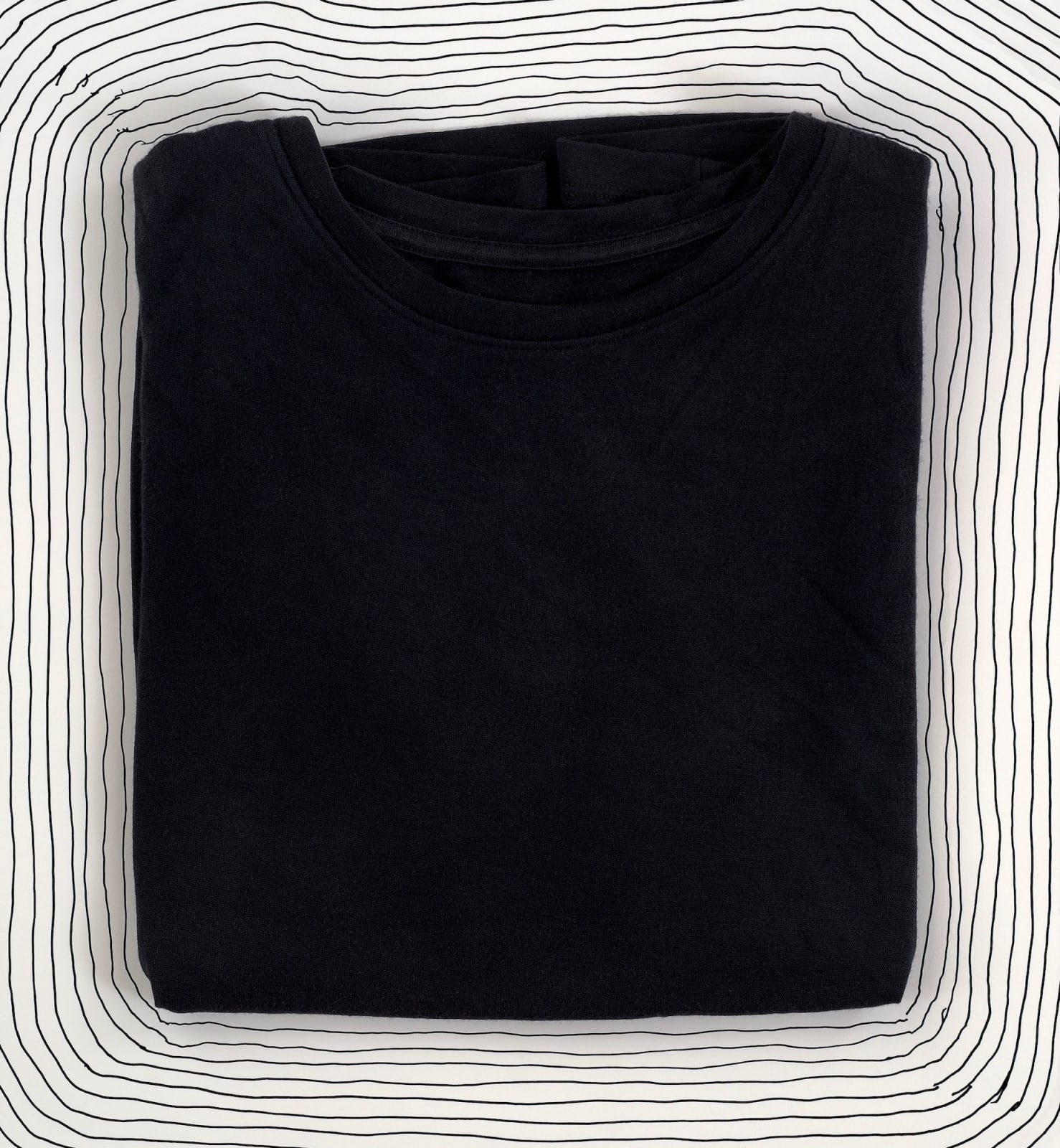 Isaac Layman, Black T-shirt, 2024