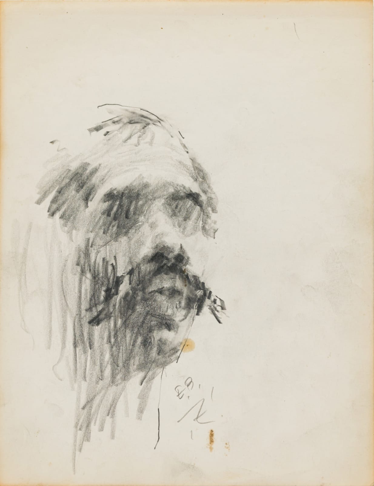 Ed Bereal, Untitled (Self Portrait) EB-C4, 1958-1965