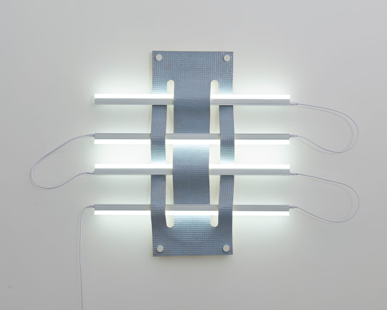 Dana Hemenway, Untitled (Light Weave No. 3 - light blue), 2019