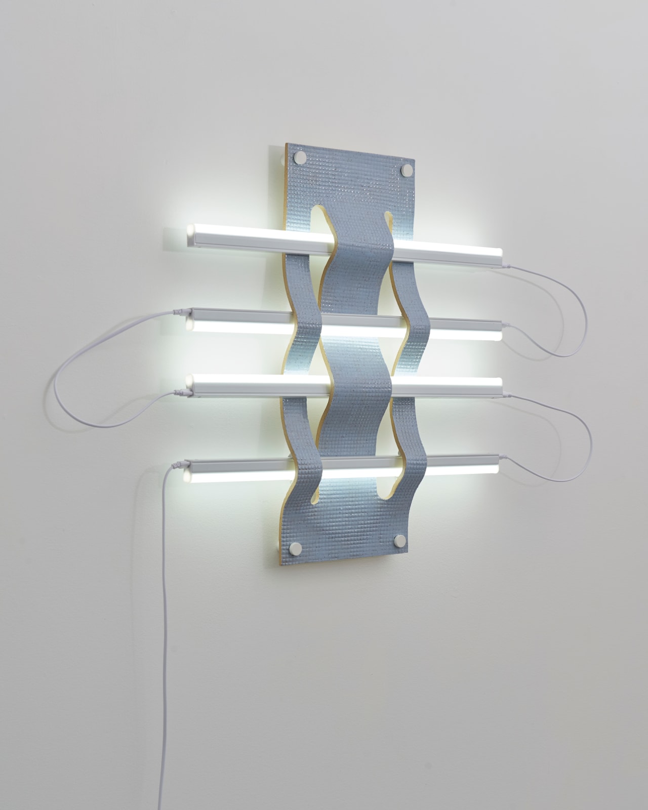 Dana Hemenway, Untitled (Light Weave No. 3 - light blue), 2019