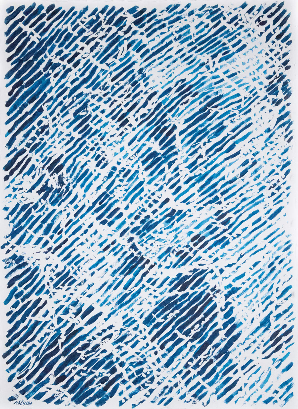 Martin Machado, Wake Series On Paper 01, 2023