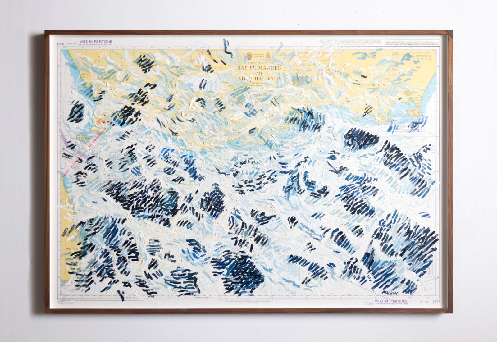 Martin Machado, My Wake Series: Gulf of Aden, 2021