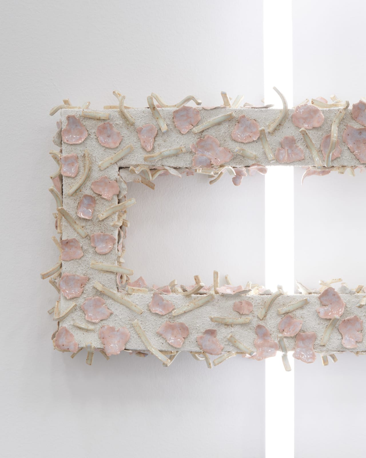 Dana Hemenway, Untitled (Frame #2 – Flakes & Strips), 2023