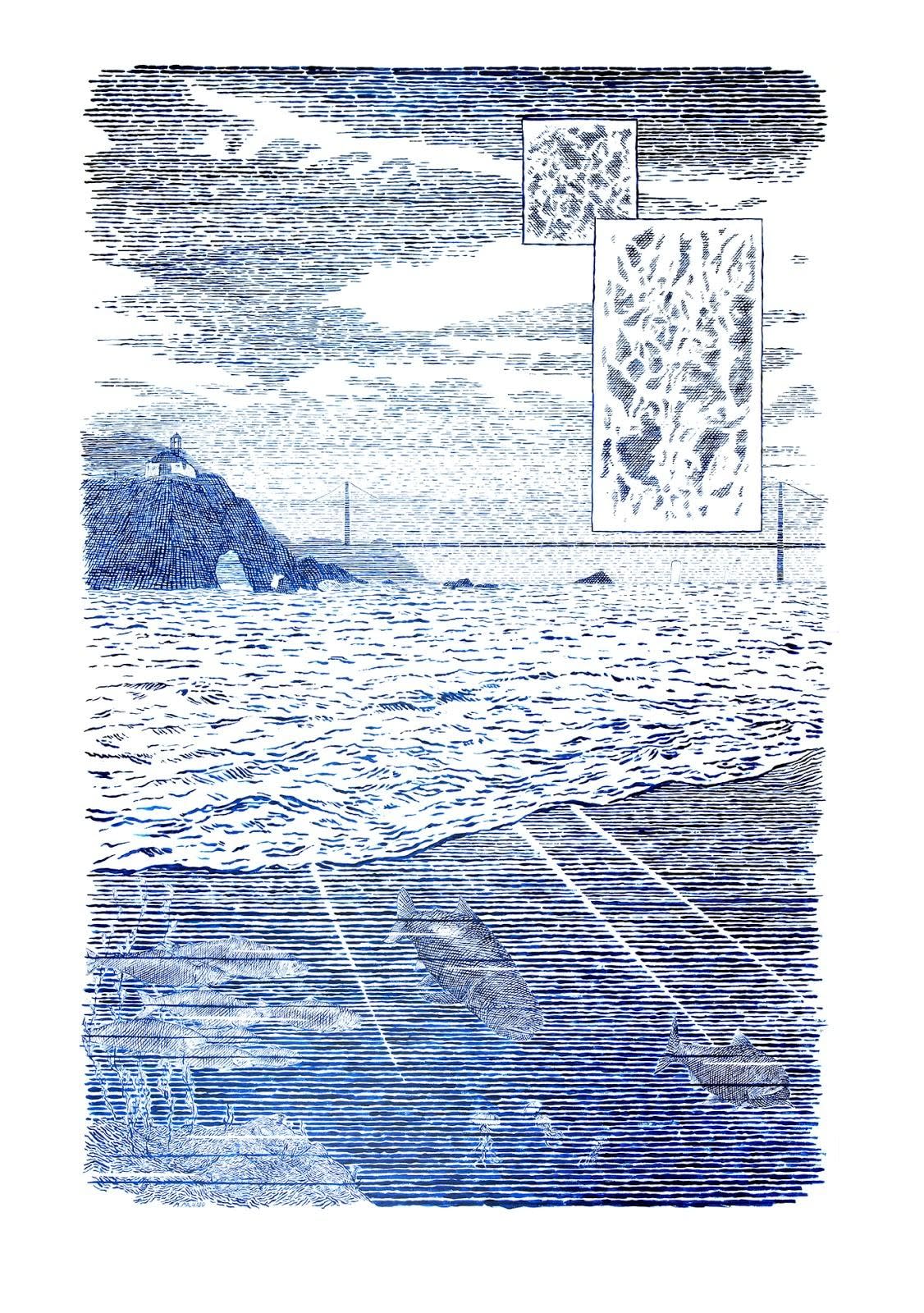 Martin Machado, Returning through the Bonita Channel, 2020