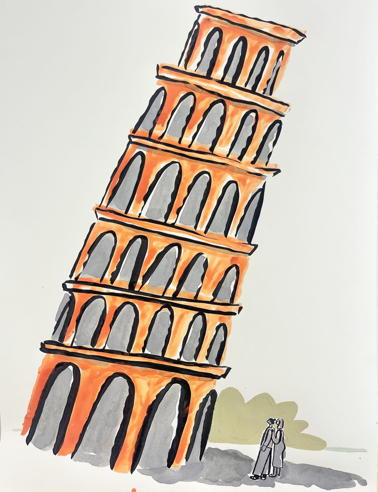 Carissa Potter, Leaning Tower, 2024