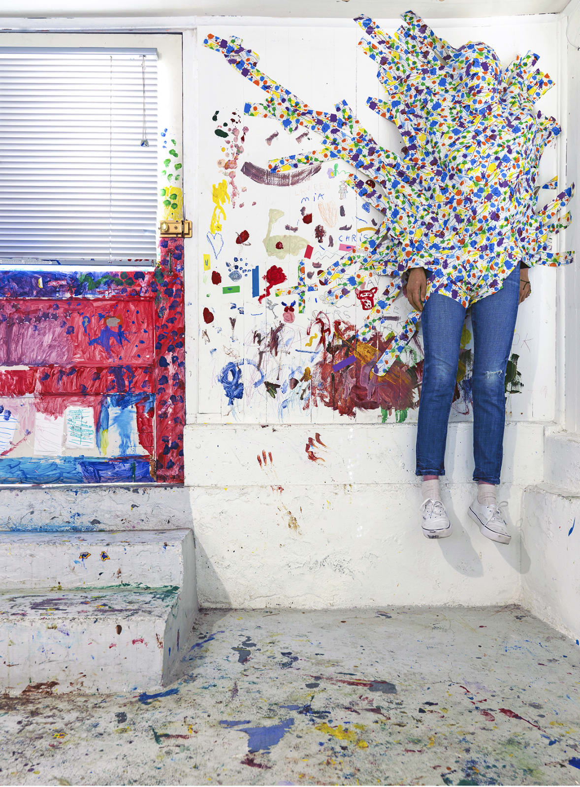 Lee Materazzi, Duct Taped to the Wall, (Edition 1 of 10), 2019
