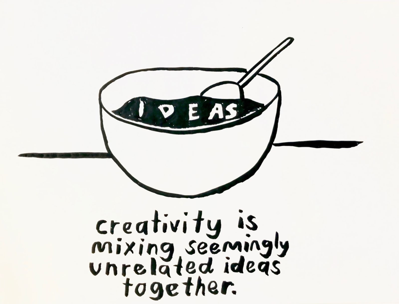 Carissa Potter, Mixing Ideas, 2019