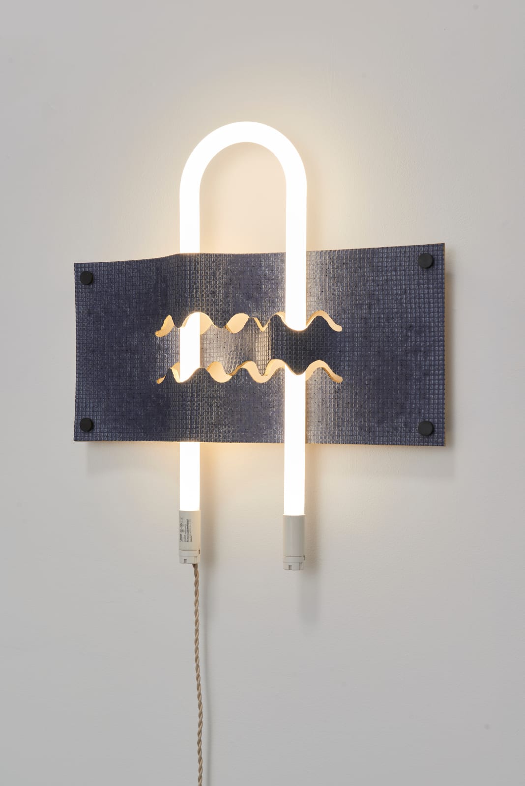 Dana Hemenway, Untitled (Light Weave No. 4 - blue), 2019
