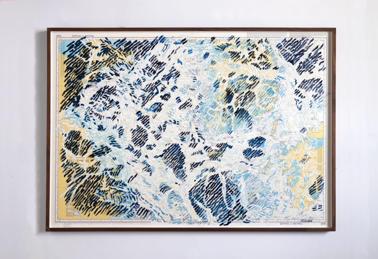 Martin Machado, My Wake Series: The Yellow Sea, 2021
