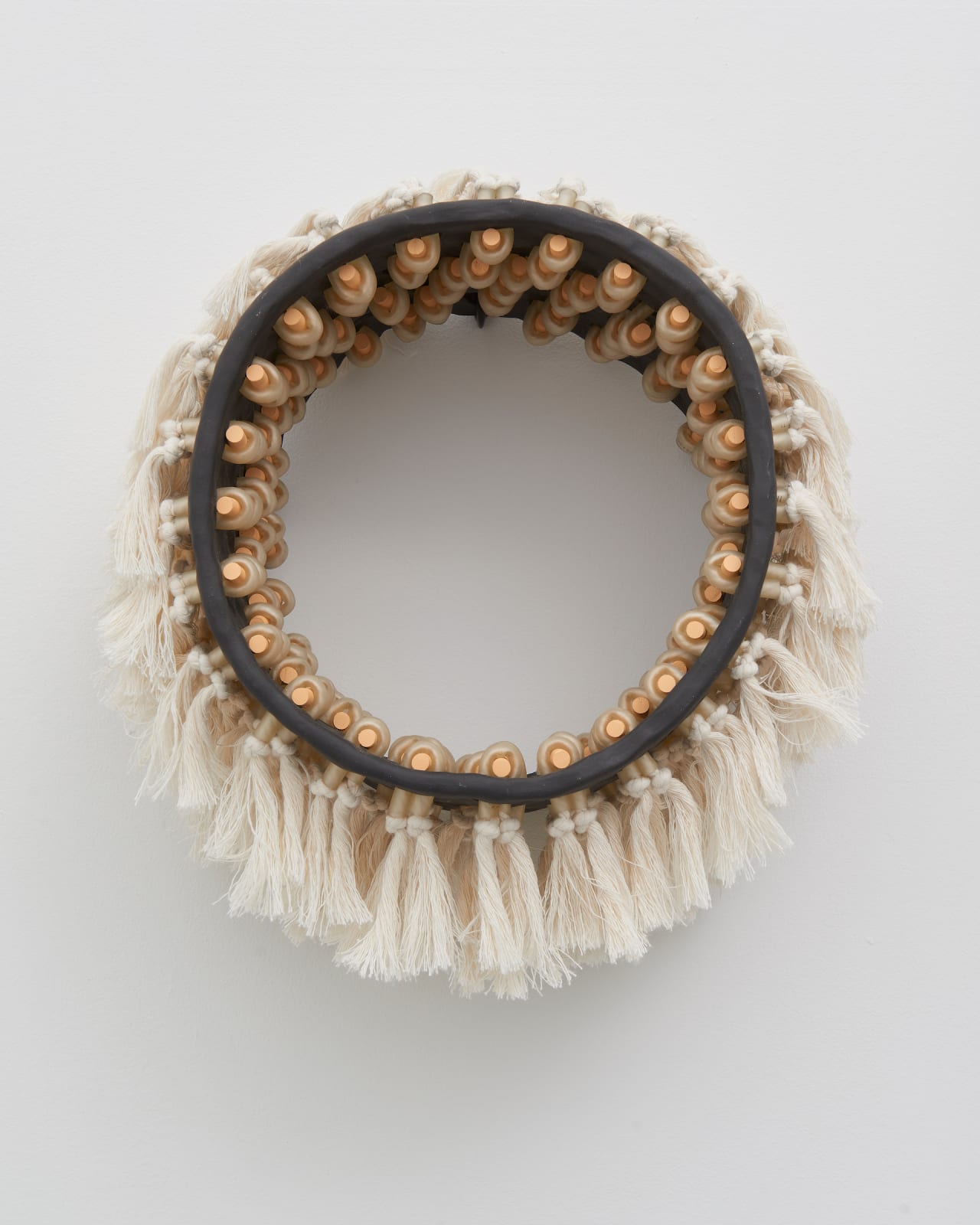 Dana Hemenway, Untitled (Latch Hook - black), 2019