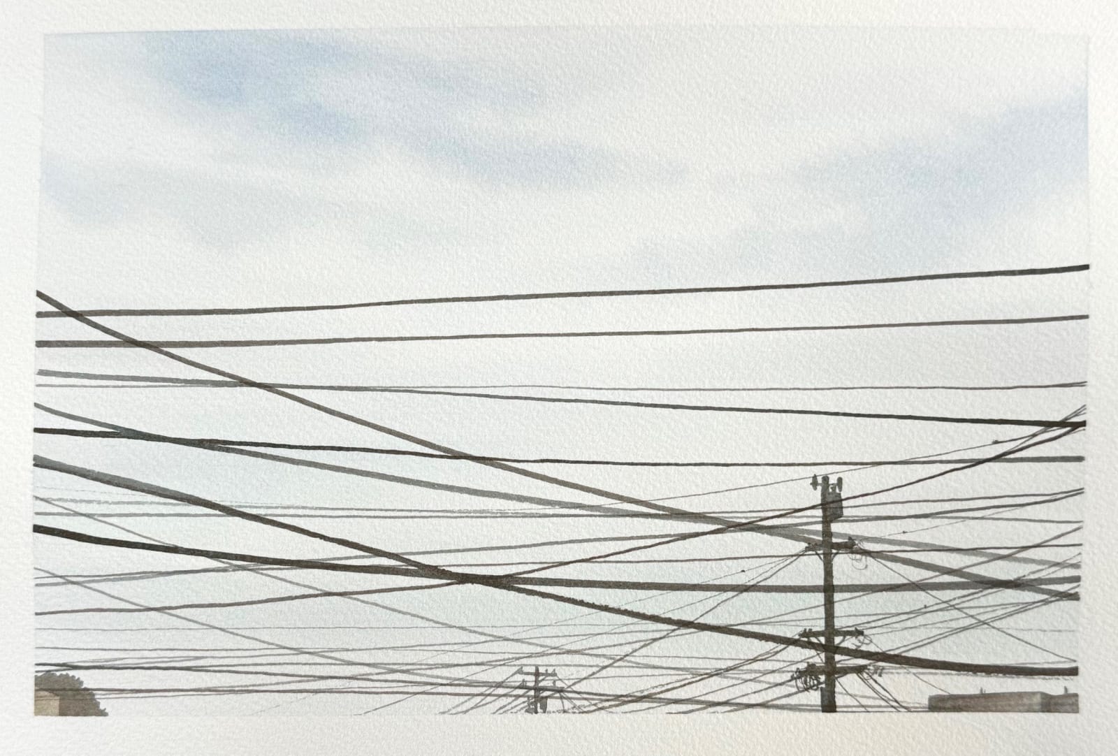 David Muller, David Muller Watercolor Study 09