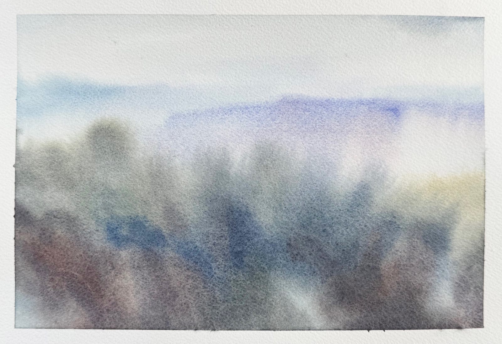 David Muller, David Muller Watercolor Study 01