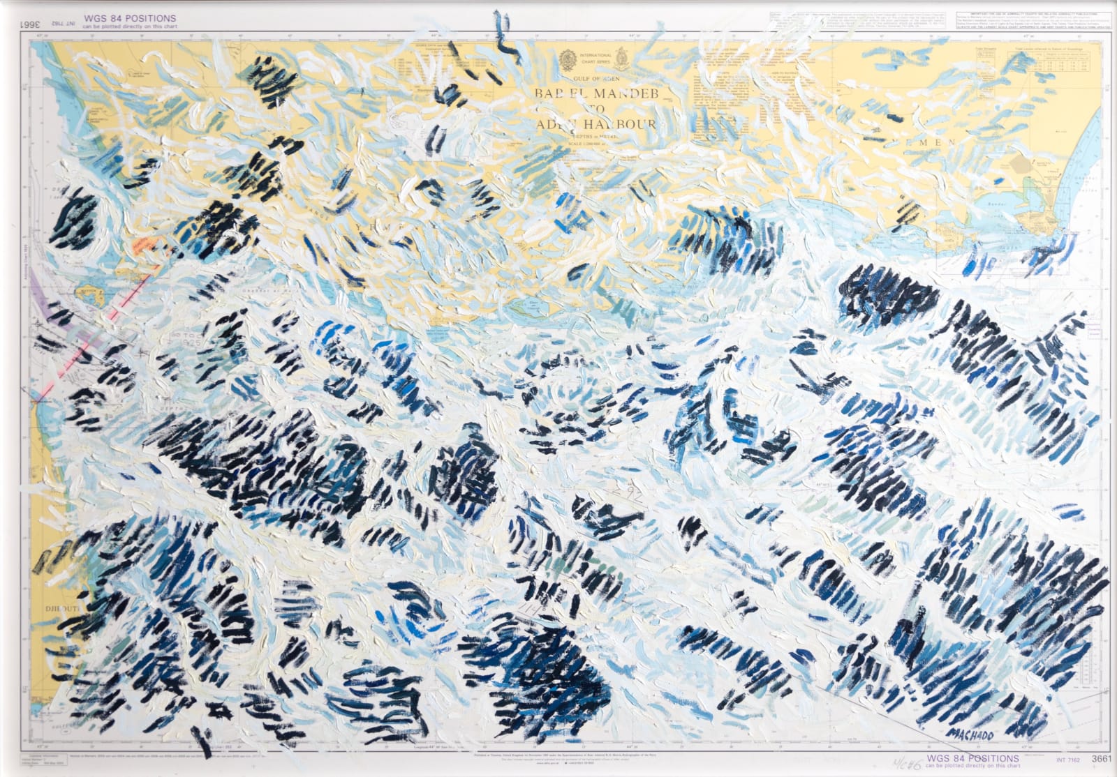 Martin Machado, My Wake Series: Gulf of Aden, 2021