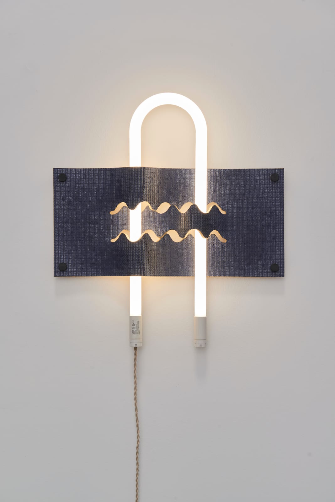 Dana Hemenway, Untitled (Light Weave No. 4 - blue), 2019