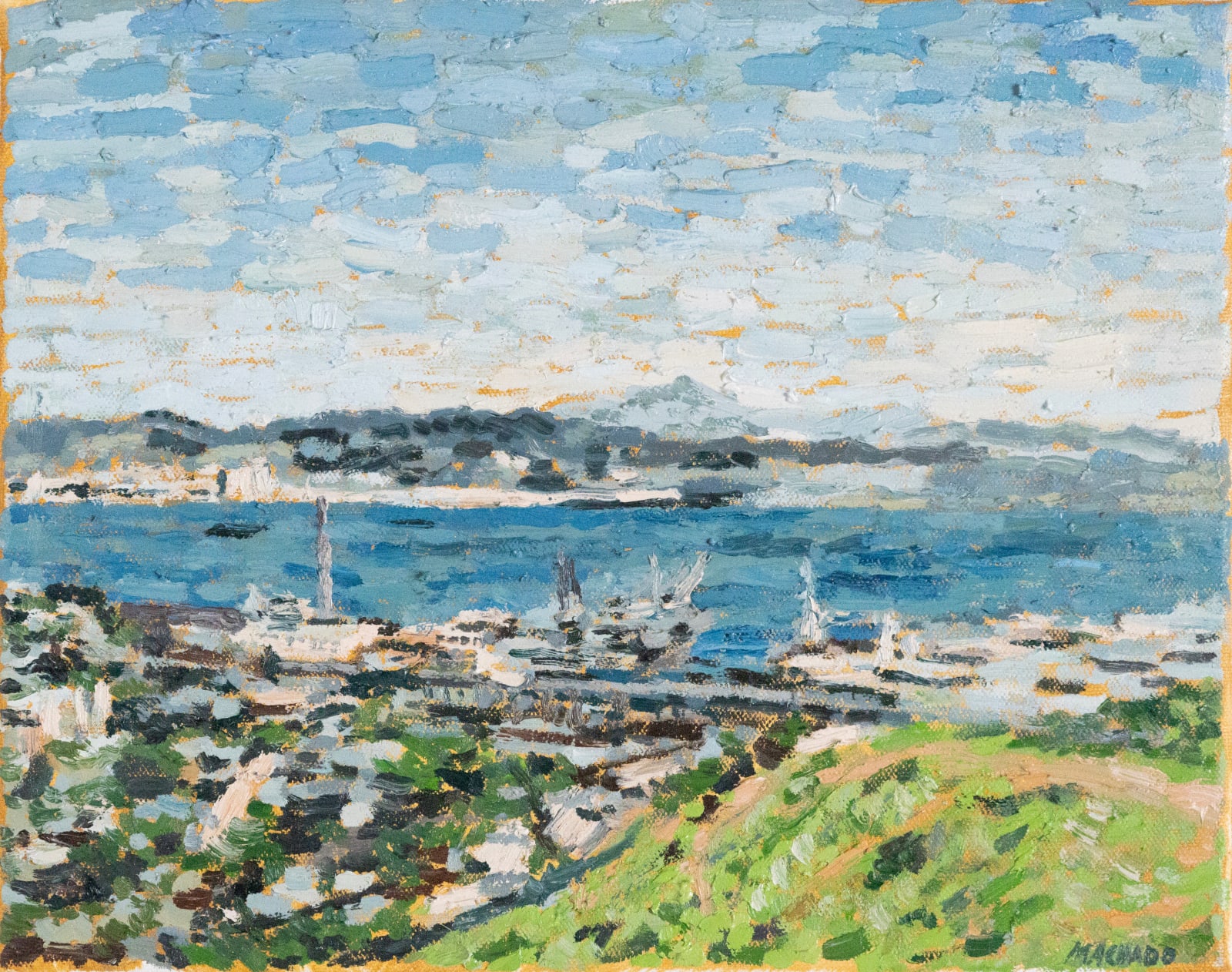 Martin Machado, Bernal Hill Plein Air, 2023