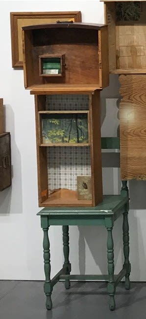 Alison Pebworth, Untitled 2, Cabinet Installation, 2018