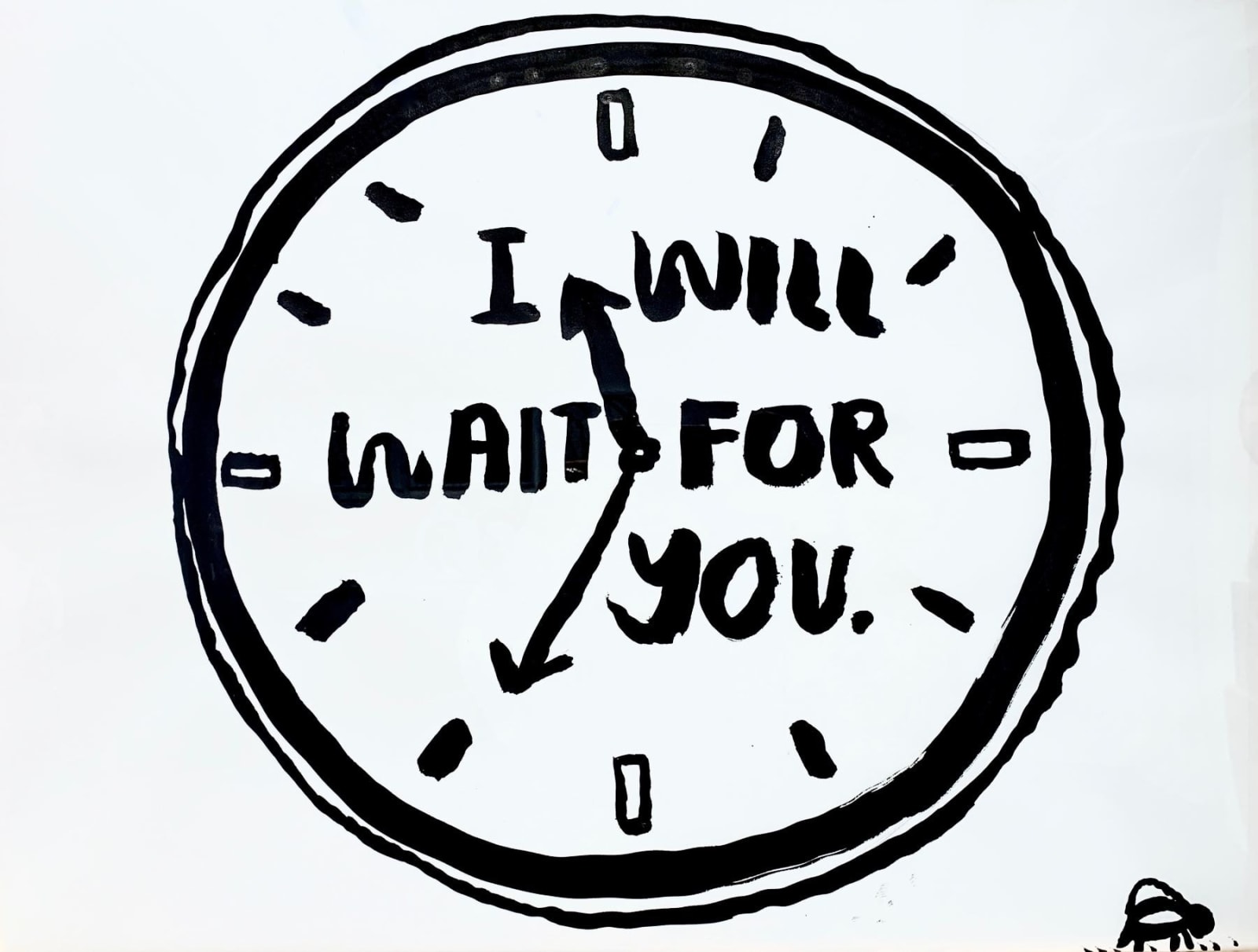 Carissa Potter, Wall Clock, 2019