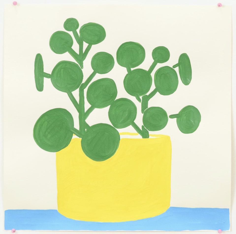 Carissa Potter, Yellow pod, 2021