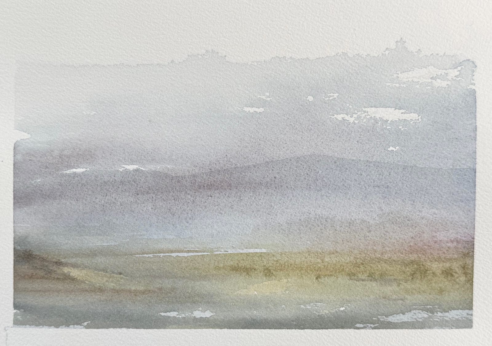 David Muller, David Muller Watercolor Study 19