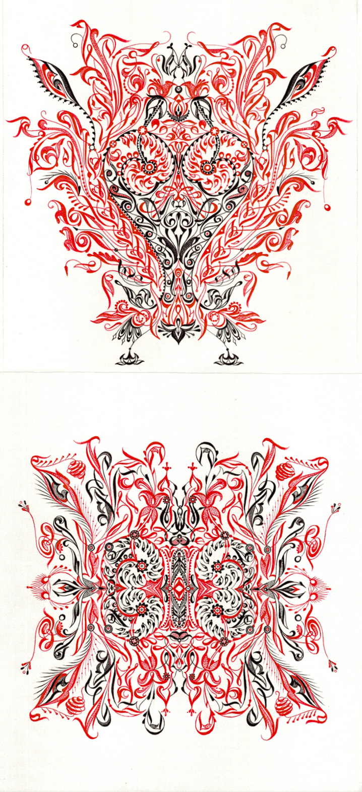 Hunter Saxony III, Heart Shaped Box Diptych III, 2023