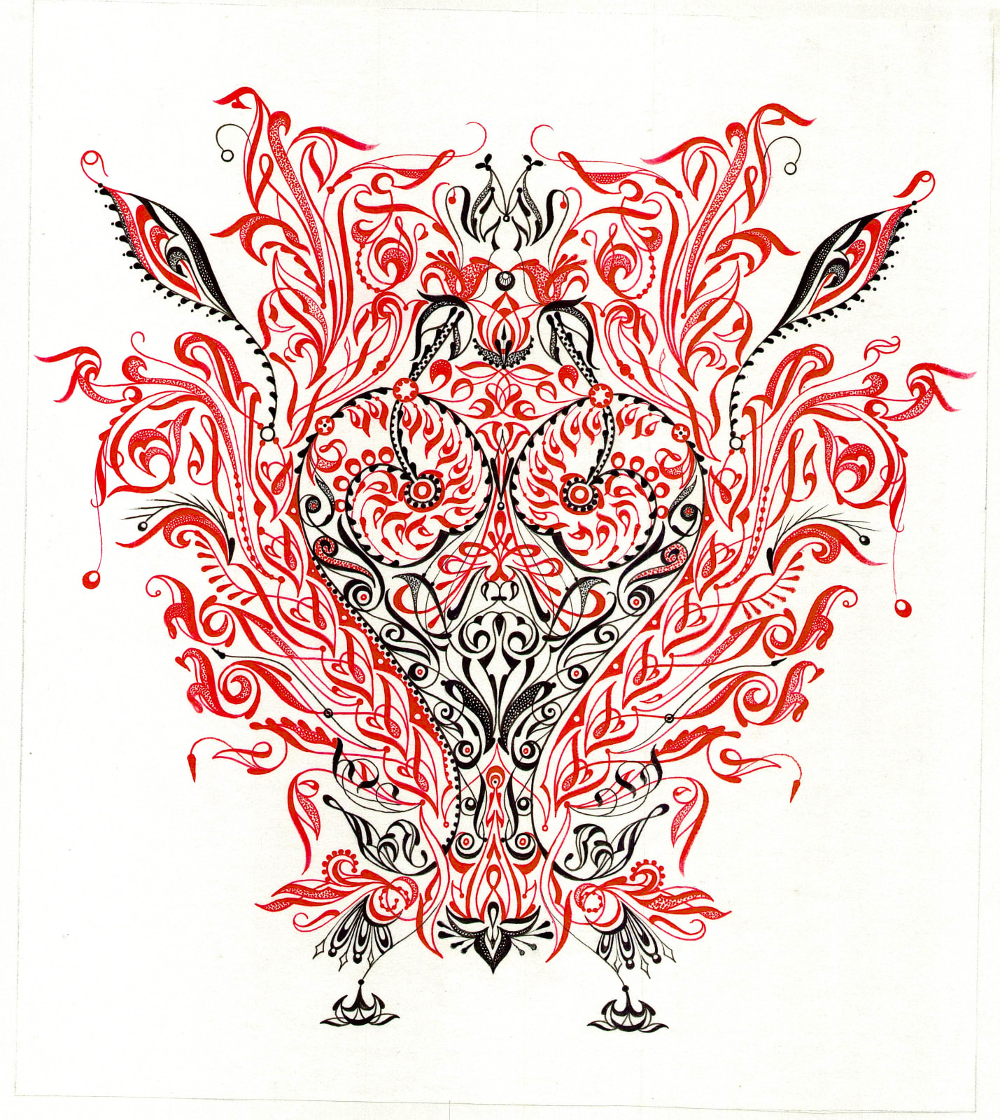 Hunter Saxony III, Heart Shaped Box Diptych III, 2023