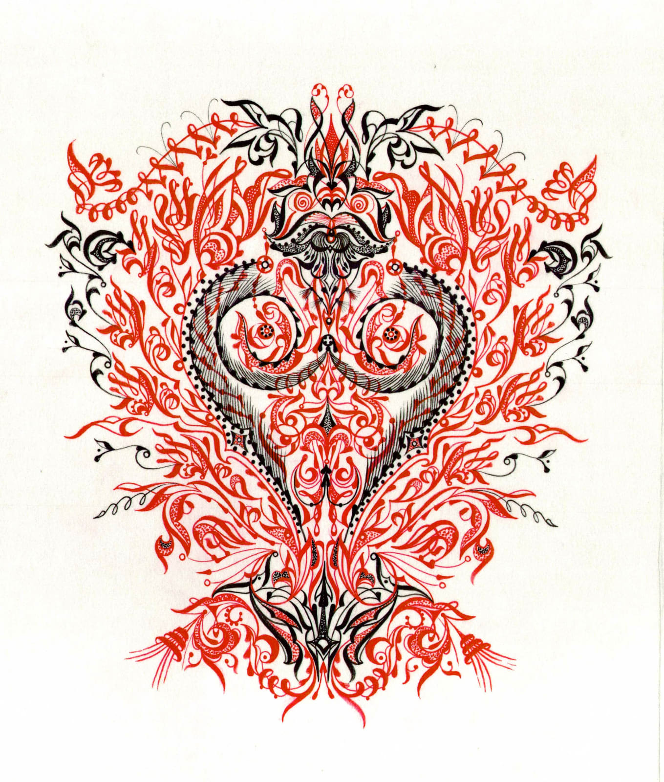 Hunter Saxony III, Heart Shaped Box Diptych II, 2023