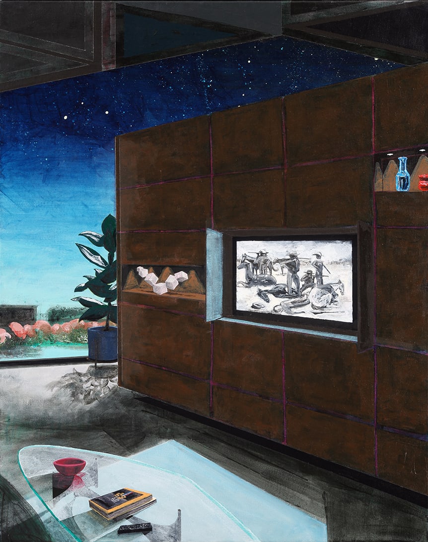 Erik Parra, Hiding Wall: The Intruders, 2020