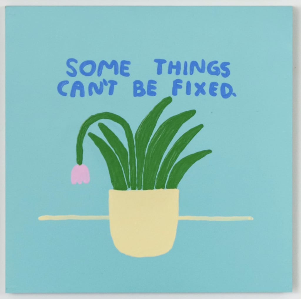 Carissa Potter, Somethings can't be fixed, 2021