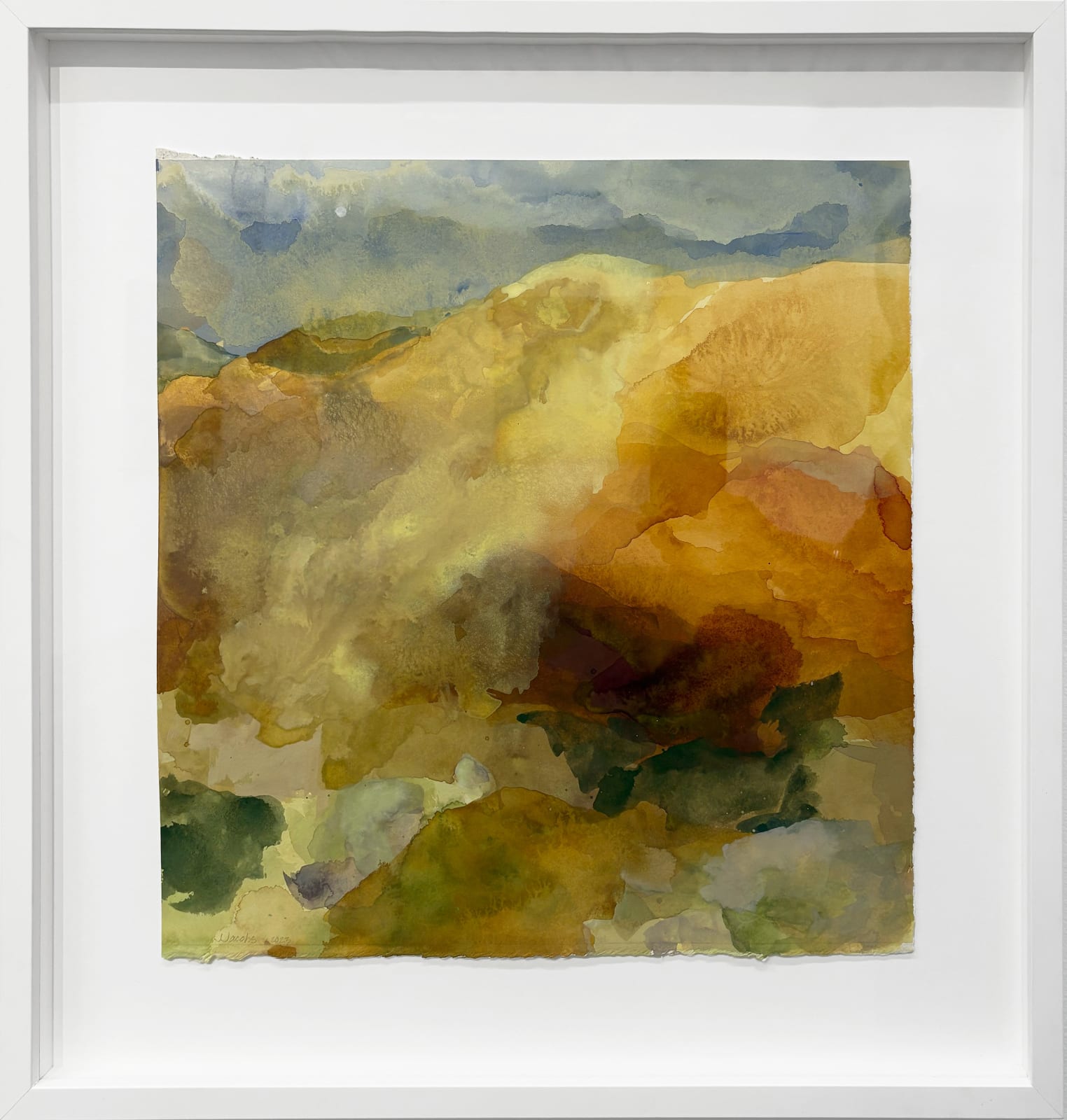 Janet Jacobs, Fall Behind the Studio, #1, 2023