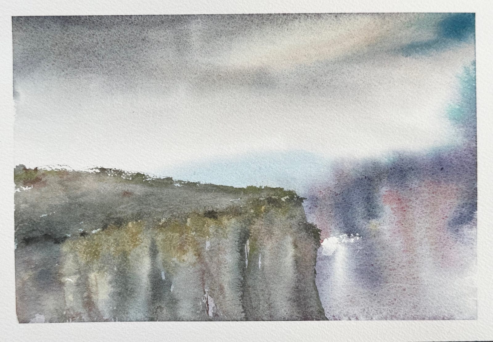 David Muller, David Muller Watercolor Study 18