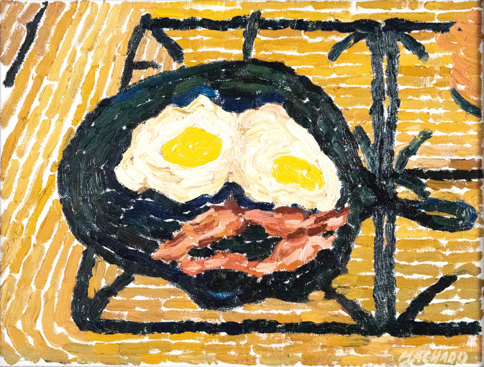 Martin Machado, Eggs and Bacon, 2022