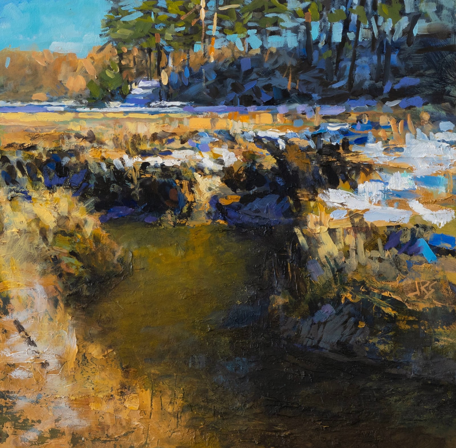 John Santoro, Tidal Marsh, Gilsland III, Falmouth, ME