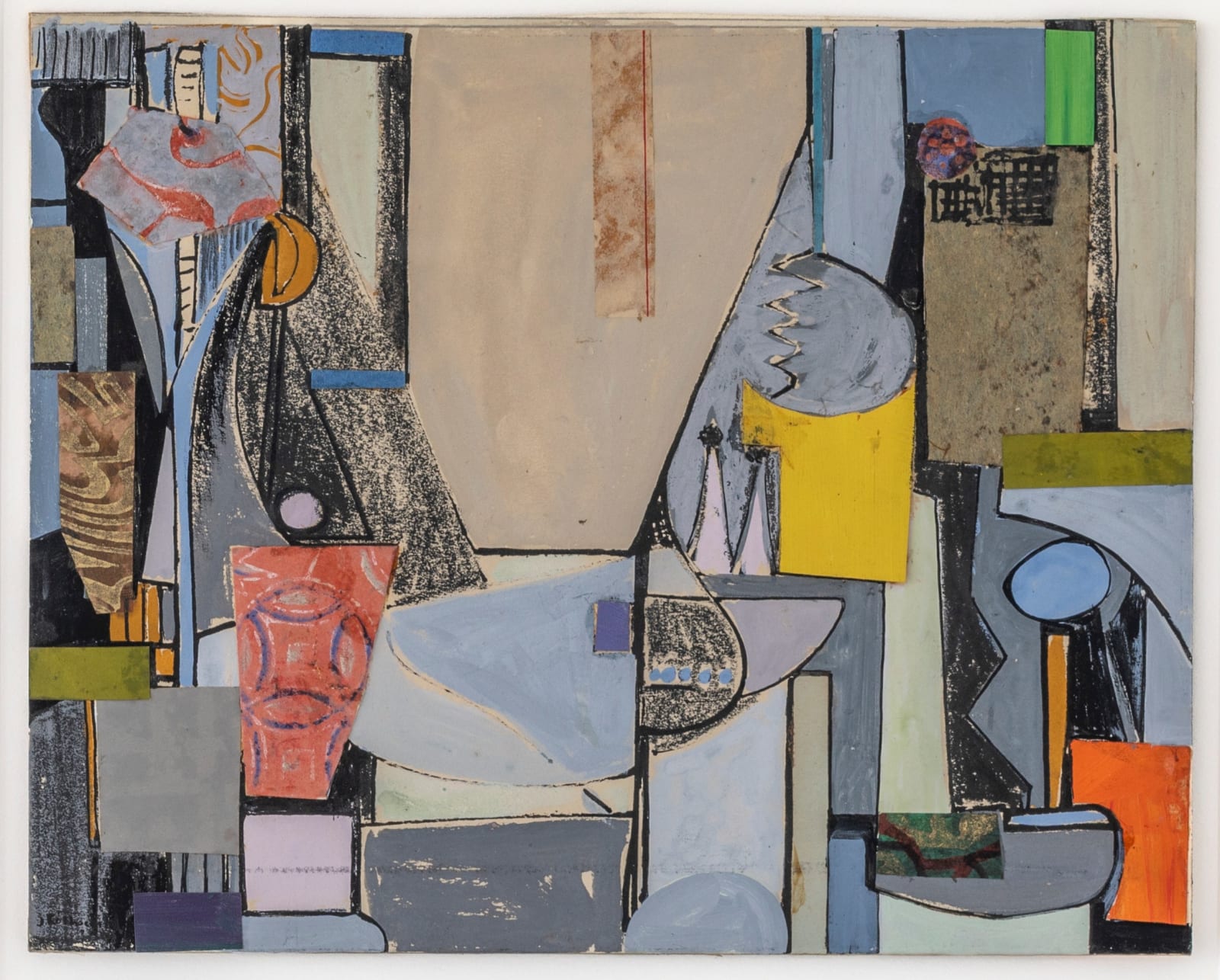 Judith Rothschild, Brocade Interior, 1950