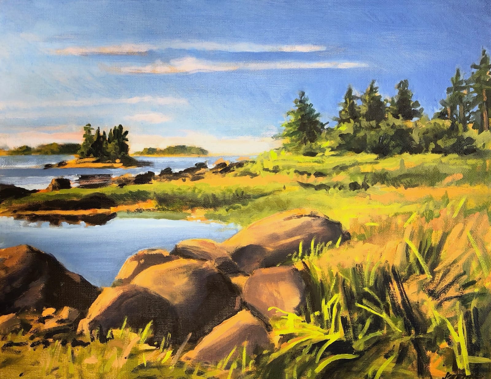 Nina Jerome, Bickford Point Cove, Morning