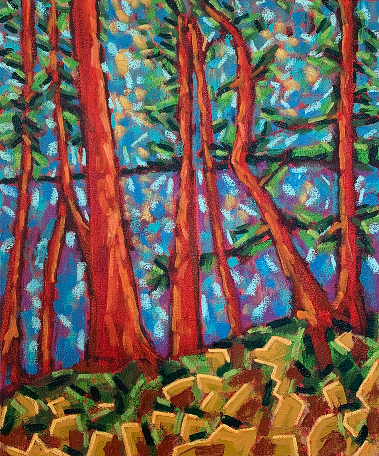 Richard Keen, Hancock View/Trees No.3