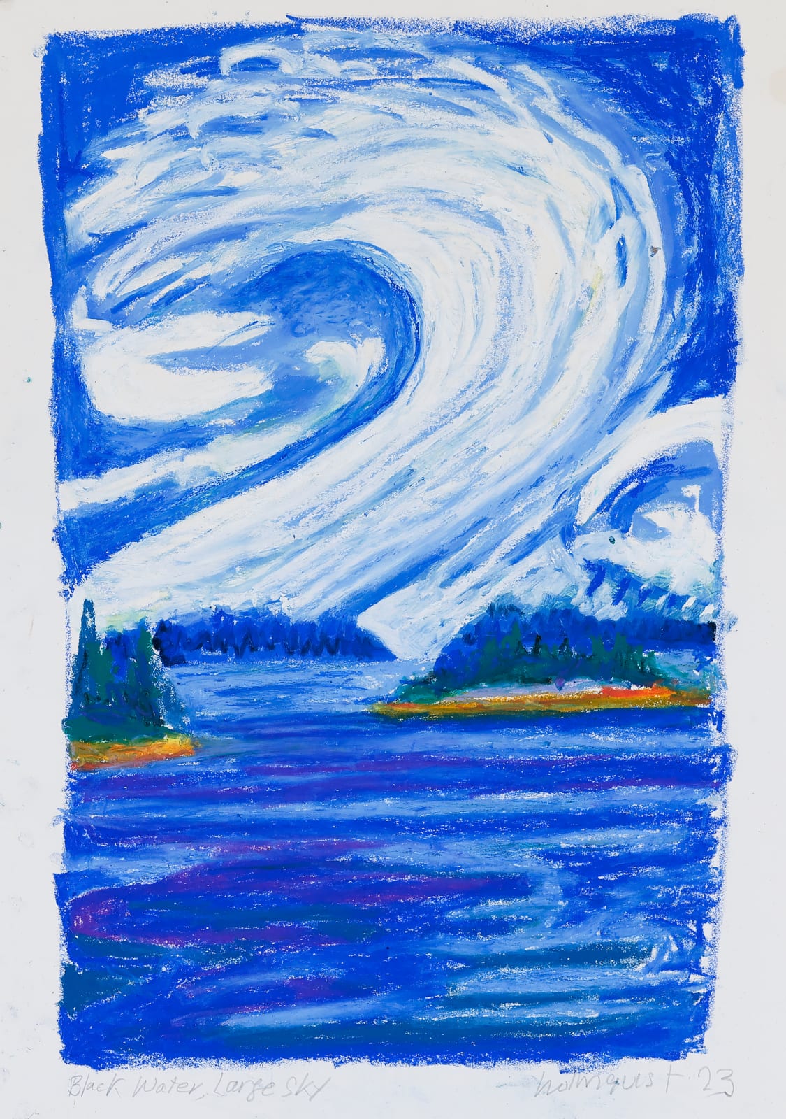 Brita Holmquist, Black Water, Large Sky